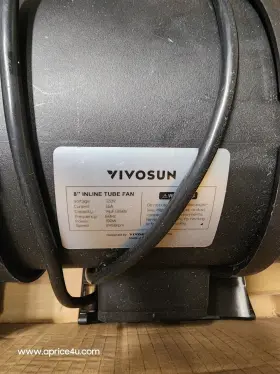 306201-p8 Vivosun 8 Inch Inline Duct Fan With Speed Controller #3