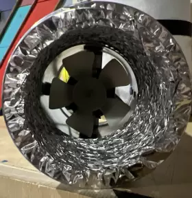 33110 Vivosun 4 Inch Inline Duct Fan 100 Cfm Hvac Exhaust Ventilation W Low Noise #2