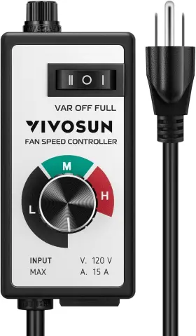 Cecominod053091 Vivosun Variable Fan Speed Controller Adjuster For Inline Duct In Ven
