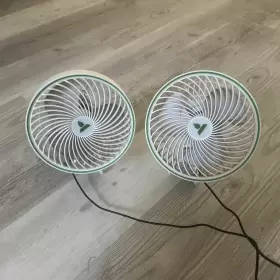 Vsf-awe6 Vivosun Aerowave E6 Grow Tent Auto Oscillating 6 Inch Clip On Fan 2 Pack