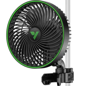 Vsf-awe6-g2 Vivosun Aerowave E6 Gen2 6 Inch Grow Tent Clip Fan Auto Oscillation 5/10 Speed Level