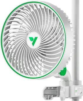 Vsf-awe6w Vivosun Aerowave E6 Grow Tent Fan 6 Inch Ec Motor Smart Wifi Control Us Patented