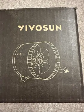 Vsv-ifa4 Vivosun 4 Inch Inline Duct Fan - Sku Vsv- Ifa4 Black Open Box