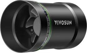 Vsv-ifp4 Vivosun 4 Inch Inline Booster Duct Fan 130 Cfm Quiet Exhaust For Hvac
