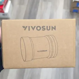 Vivosun Vsv-ifp4c 4 Inch Inline Booster Duct Fan Plastic With Speed Regulator