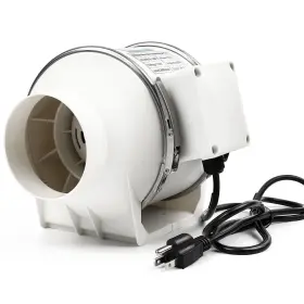 Vs-vf-4in Voltset 4 Inch Duct Fan Inline Ventilation Exhaust 280 Cfm Intake High