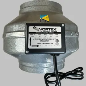 Vtx800 Vortex 628507100063 8 Inch 739 Cfm Powerfan Centrifugal Blower #2