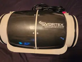 S-800 Vortex Powerfan Energy-efficient Quiet S-line Inline Fan Tested Powerful