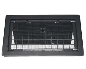 12007437 Witten Automatic Vent 500bl Manual Foundation With Damper Black