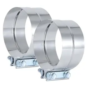 Wtsb 641837913158 4 Inch Exhaust Clamp In Lap Joint Band Sleeve 2 Pcs