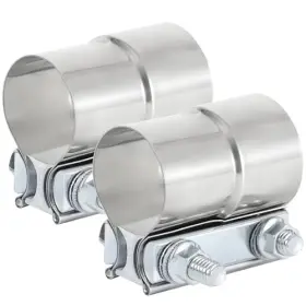 Wtsb-ls225-2 Wtsb 2.25 Inch Exhaust Clamp 2 1/4 Lap Joint Band Pcs