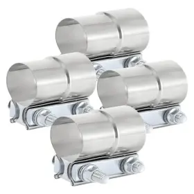 Wtsb-ls250-4 Wtsb 2.5 Inch Exhaust Clamp 2 1/2 Lap Joint Band 4 Pcs