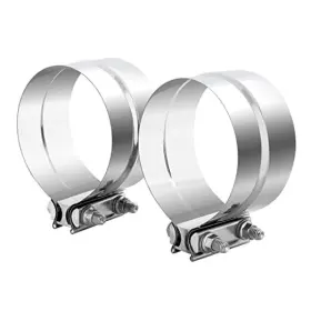 Wtst-10-0010 Wtsb 5.0 Inch Exhaust Clamp 5 Lap Joint Band Sleeve 2 Pcs