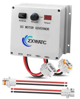 Stasc0613 Xflyparts 12v-24v 50a Dc Motor Speed Controller With Forward-brake-reverse Switch Over