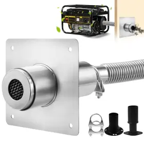 Xyq-v2 Xuyuzdq 2025newly Upgraded Generator Exhaust Extension Silencer Kit With Insulated Th