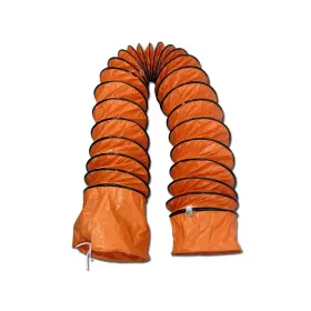 Yanborui-25cm Yanborui 10m 32ft Pvc Flexible Duct Hose 10 Inch Hosing With Adjustable Rop... Fast Ship