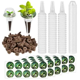 Spzz11 Yarkhi 200 Pcs Seed Pods Kit Compatible With Aerogarden Hydroponics Garden Accessor