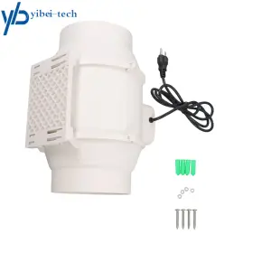 Yi299474t Yibei-tech 400 Cfm Ventilation Exhaust Fan 6 Inch Inline Duct For Vent Bathroom