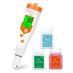 Yk-t4 Yinmik Ph Meter For Hydroponics Ppm Ec Plant Nutrients Simultaneous Measur