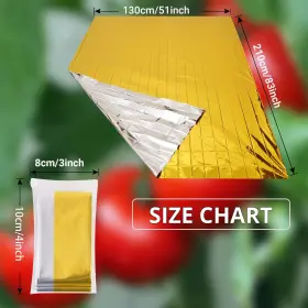 Yushanju 718387849531 30 Pack High Reflective Mylar Sheets Plant Growth Films Garden Greenhou #2