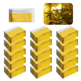 Yushanju 718387849531 30 Pack High Reflective Mylar Sheets Plant Growth Films Garden Greenhou