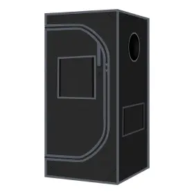 6060140 Zazzy 24 Inch X24 X55 Grow Tent For Indoor Plants 600d Mylar Hydroponic High Reflective