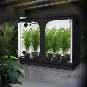 600d Zazzy 654070969646 Grow Tent 96 Inch X48 X78 Plant Growing Tents Mylar Hydroponic Indoor #2