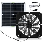 Solar Powered Fan Kit 30W Panel Waterproof Dc Exhaust For Chicken Coop. Fixed Price $43.99.
