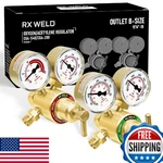 Rx Welder Acetylene Regulator Set, CGA-540 OXYGEN/CGA-200. Fixed Price $81.85.