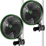 Vivosun 2PCS Aerowave E6 GEN2 6" Grow Tent Clip Fan Oscillating Smart Control. Fixed Price $89.99.