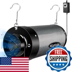 Melonfarm 6 Air Carbon Filter Smelliness Control Australia Virgin Charcoal. Fixed Price $105.28.