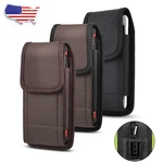 Cell Vertical Nylon Carrying Belt Clip Pouch Case Holster Cover For Iphone. Fixed Price $9.99.
