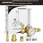 Arccaptain Triple Gas Regulator For Argon CO2 Helium, CGA-580, 0-180CFH. Fixed Price $28.49.
