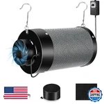 Atour 4 Air Carbon Filter Australian Virgin Charcoal Odor Control Quiet Fan. Fixed Price $68.91.
