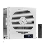 Skyshalo 7.5 305 Cfm 2-IN-1 Through Wall Fan 10-SPEED Quiet Remote Control. Fixed Price $39.99.