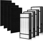 4 + Pack Filters,compatiable With Honeywell Filter,true Hepa.... Fixed Price $46.15.