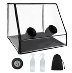 Large Still Air Box Mushroom Grow Tent 35X23X23 Mycology Fume Hood Kit. Fixed Price $64.35.