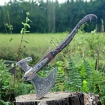 Forged Leviathan Axe Gow 1060 Carbon Steel Ash Wood Handle Viking. Fixed Price $199.00.