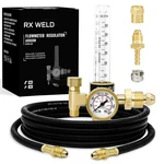 Rx Argon Regulator Flowmeter Gas Gauge For Mig Tig With Welding.... Fixed Price $41.22.