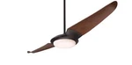 Modern Fan IC/AIR2 Dark Bronze 56" Ceiling With Mahogany Blades And Remote. Fixed Price $810.00.