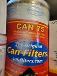 Can 75 Activated Carbon Air Filter For Scrubbing & Exhausting. Fixed Price $499.95.