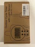 Techbee TC201 Outdoor Cycle Timer Short/long Light Sensor Repeat Plug Outlet. Fixed Price $25.00.