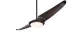 Modern Fan IC/AIR2 Dark Bronze 56" Ceiling With Ebony Blades And Remote. Fixed Price $810.00.