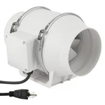Duct Fan With Plug, 5 Inch 183 Cfm Inline Mixed Flow Ventilation System B.... Fixed Price $69.72.