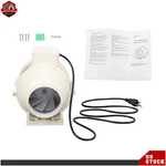 4 Inch 280 Cfm Inline Duct Fan Ventilation Exhaust For Bathroom. Fixed Price $34.46.