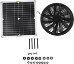 Haofy Solar Fan Kit, 10IN 100W Powered With Panel,. Fixed Price $50.28.