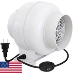 Artibear 3.5" 168 Cfm Inline Duct Ventilation Fan W/ 2-SPEED Controller. Fixed Price $31.04.