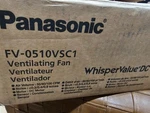 Panasonic FV-0510VSC1 13 In Ventilation Fan White. Fixed Price $65.00.