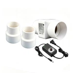 1-1/2 Inch 40 Mm Inline Duct Fan, 6W 22 Cfm Ventilation System High Efficienc.... Fixed Price $52.14.
