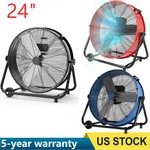Garvee 24" High Velocity Drum Fan 3 Speed 8800CFM Warehouse Industrial Floor. Fixed Price $90.99.